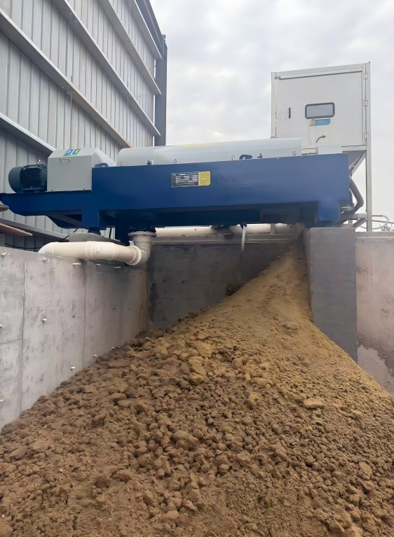 畜牧业固液分离处理现场