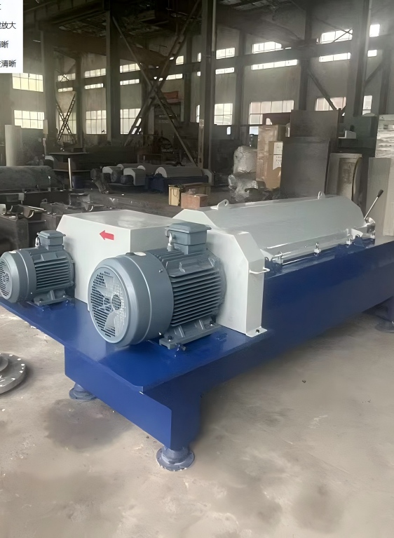 三相餐厨垃圾处理现场